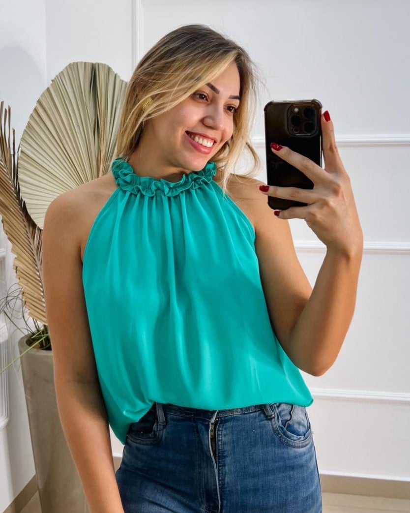 BLUSA FERNANDA VERDE