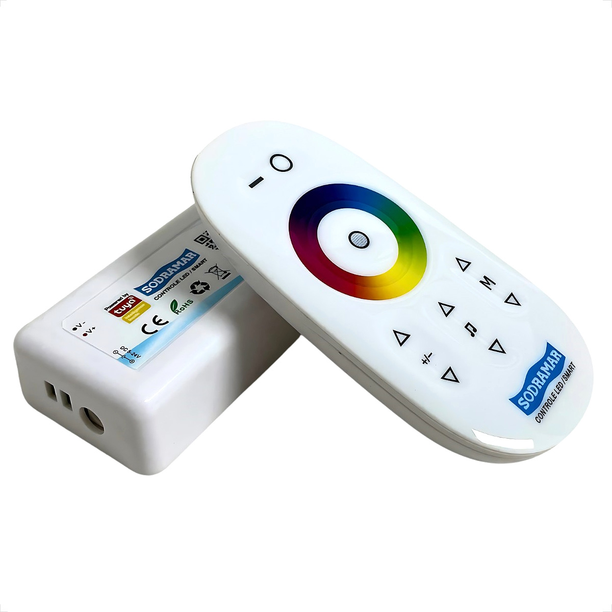 Driver de Comando - Controlador de LED RGB para Piscinas WIFI / Bluetooth - Sodramar