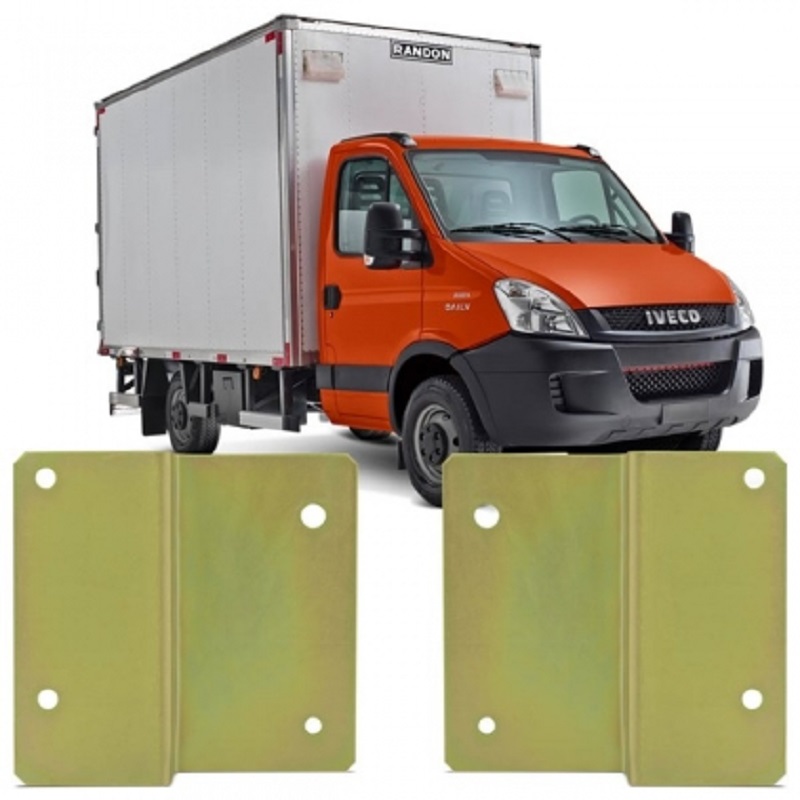 SUPORTE TRAVA ELETRICA IVECO DAILY 2008 A 2013 2 PORTAS