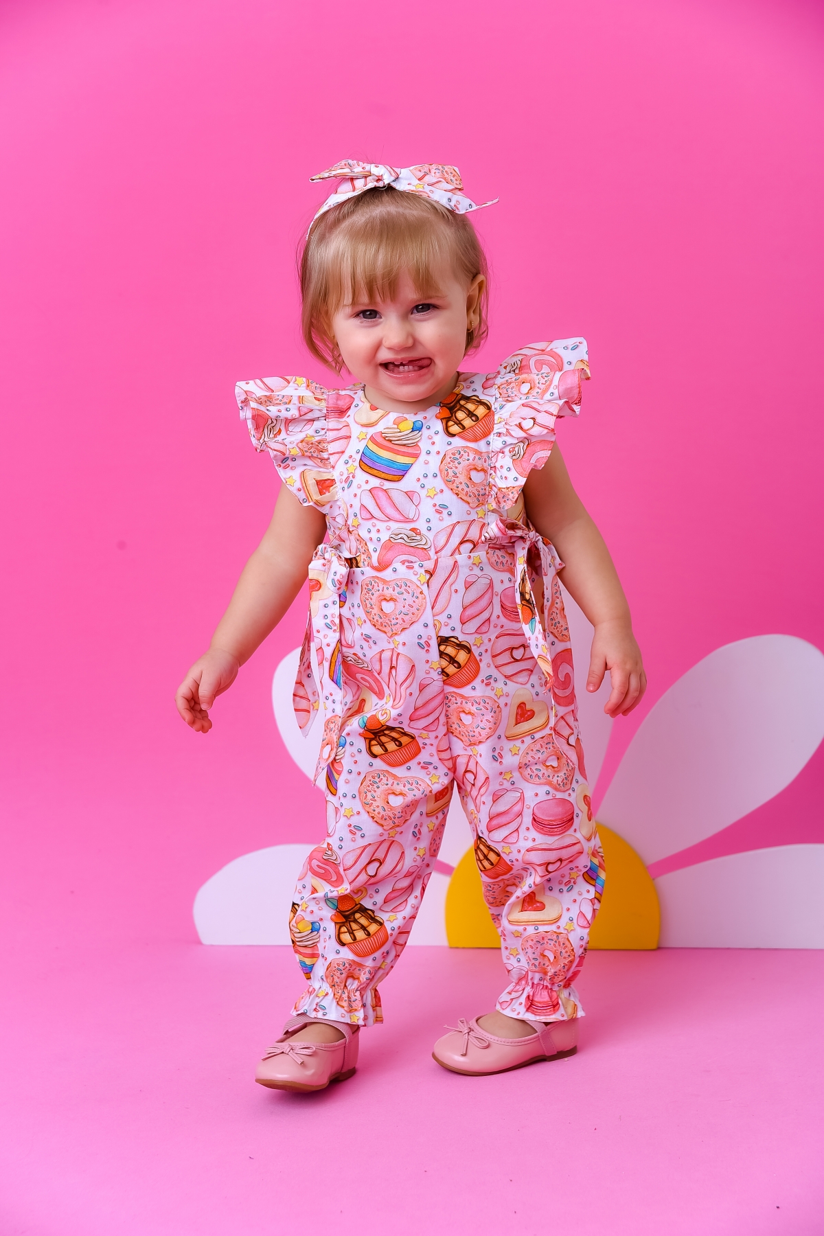 Macacão Jani Baby Estampado
