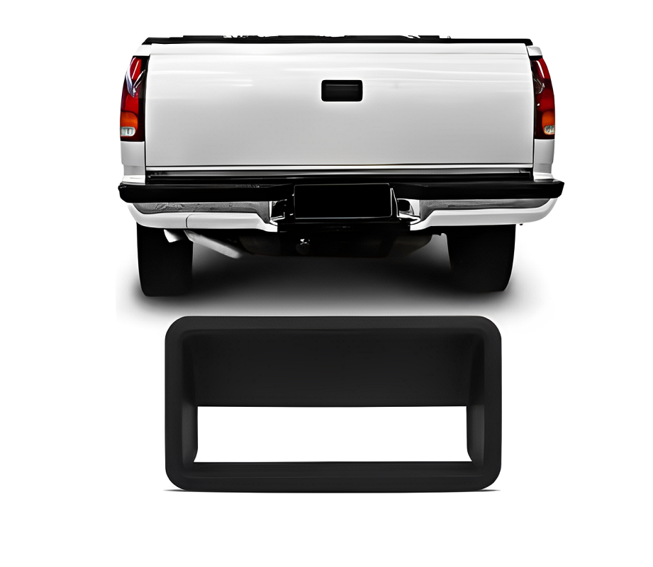 MOLDURA DA MAÇANETA TAMPA TRASEIRA SILVERADO 1997 A 2002