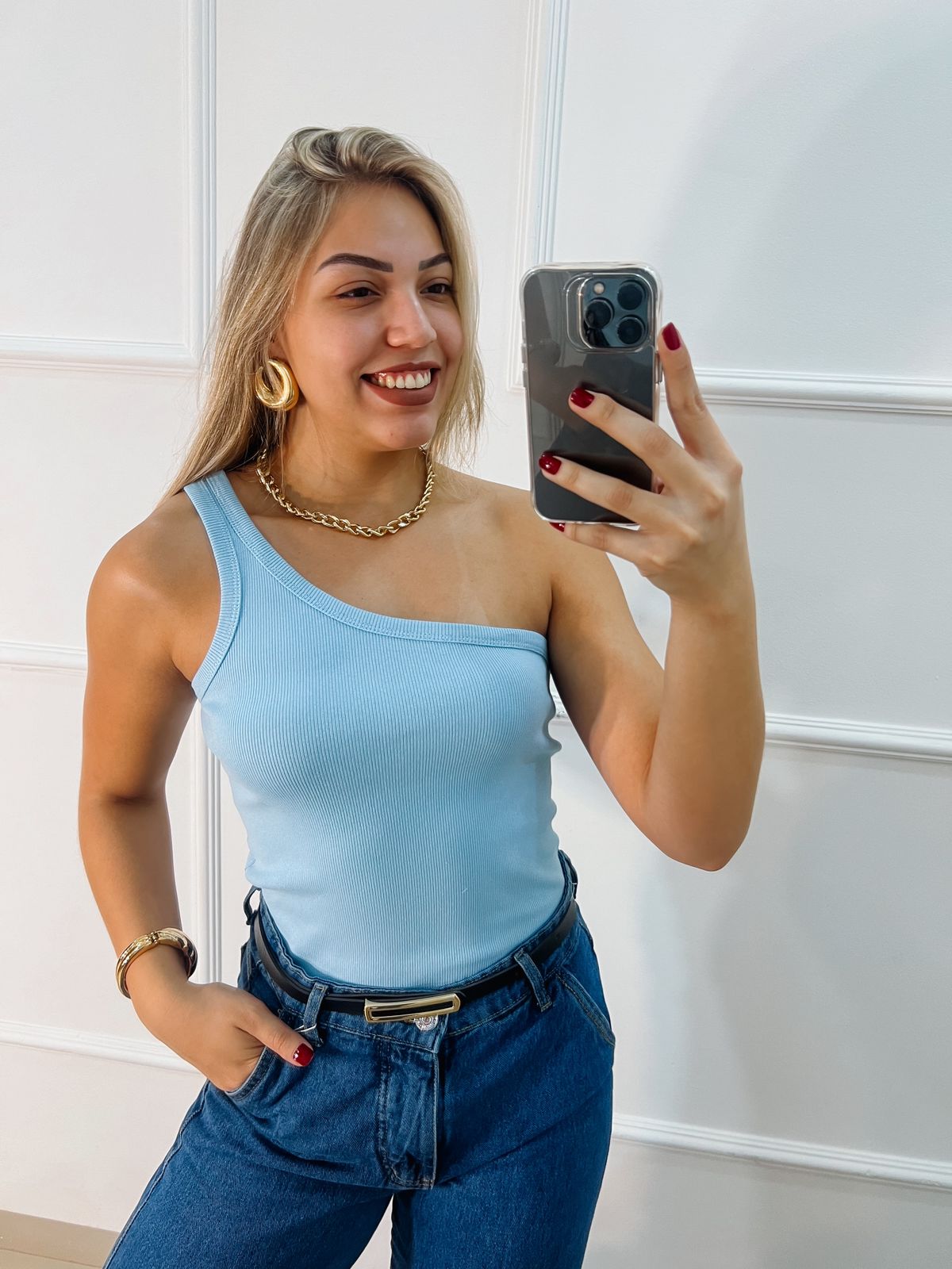 BLUSA VENUS AZUL BEBÊ