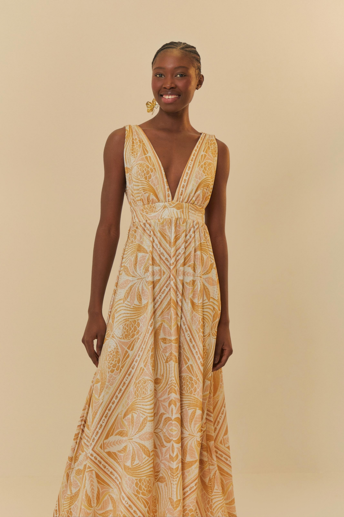VESTIDO MIDI FOZ