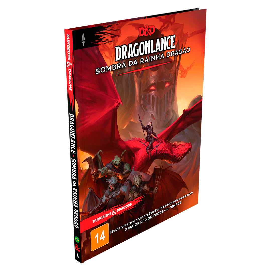 D&D DRAGONLANCE SOMBRA DA RAINHA DRAGÃO - PORTUGUÊS