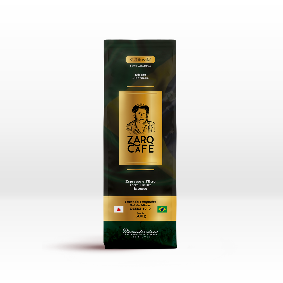 ZARO CAFE INTENSO MOIDO 500G