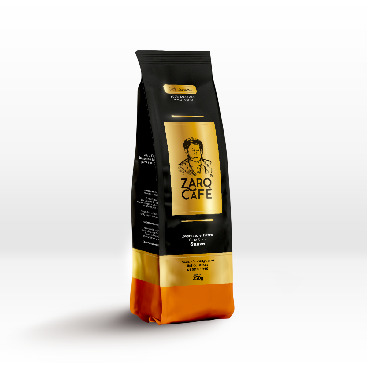 ZARO CAFE MOIDO SUAVE 250G