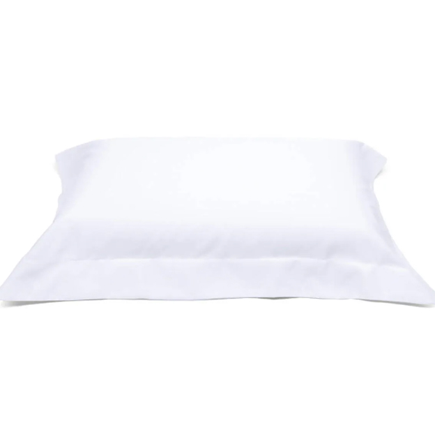 Fronha Buettner Percal 1000 Fios 4 Abas de 7cm Pespontada 50cmx70cm Branco