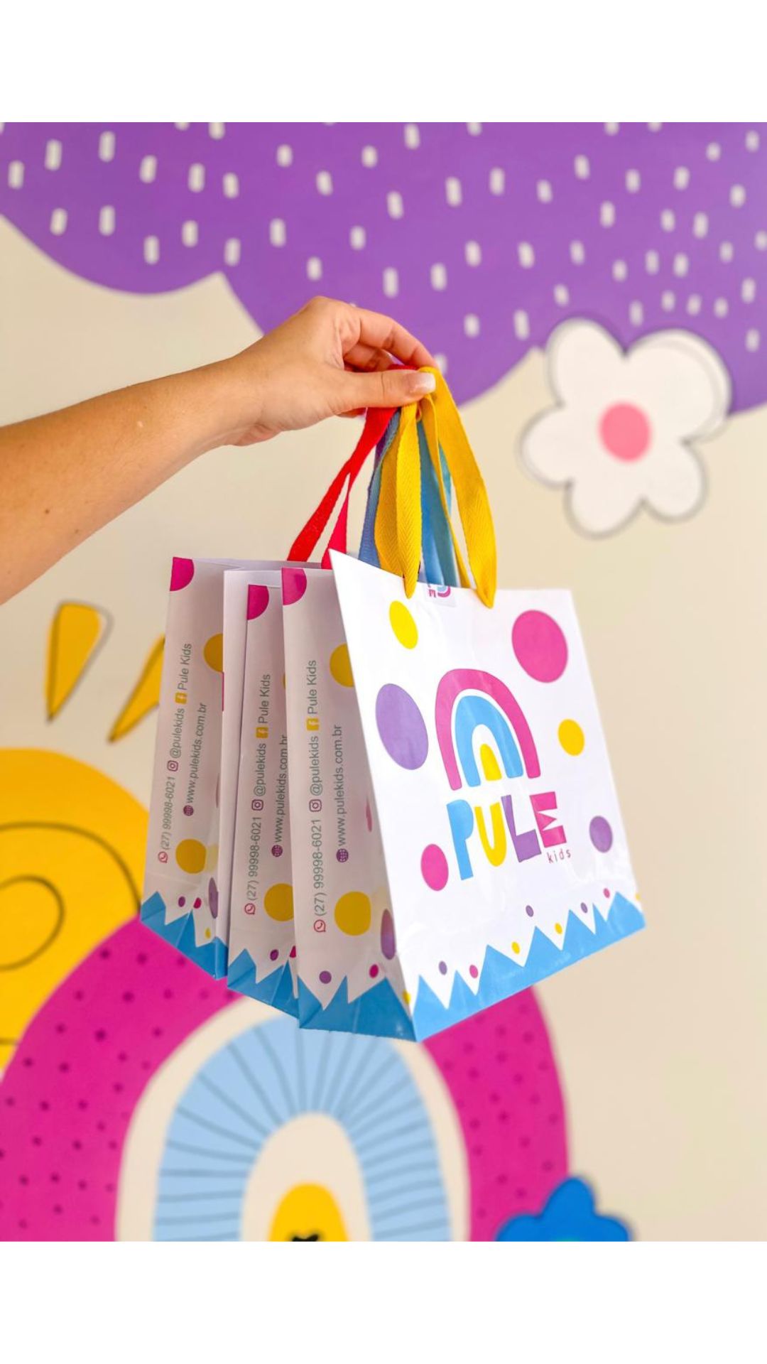 Embalagem Presente Pule Kids