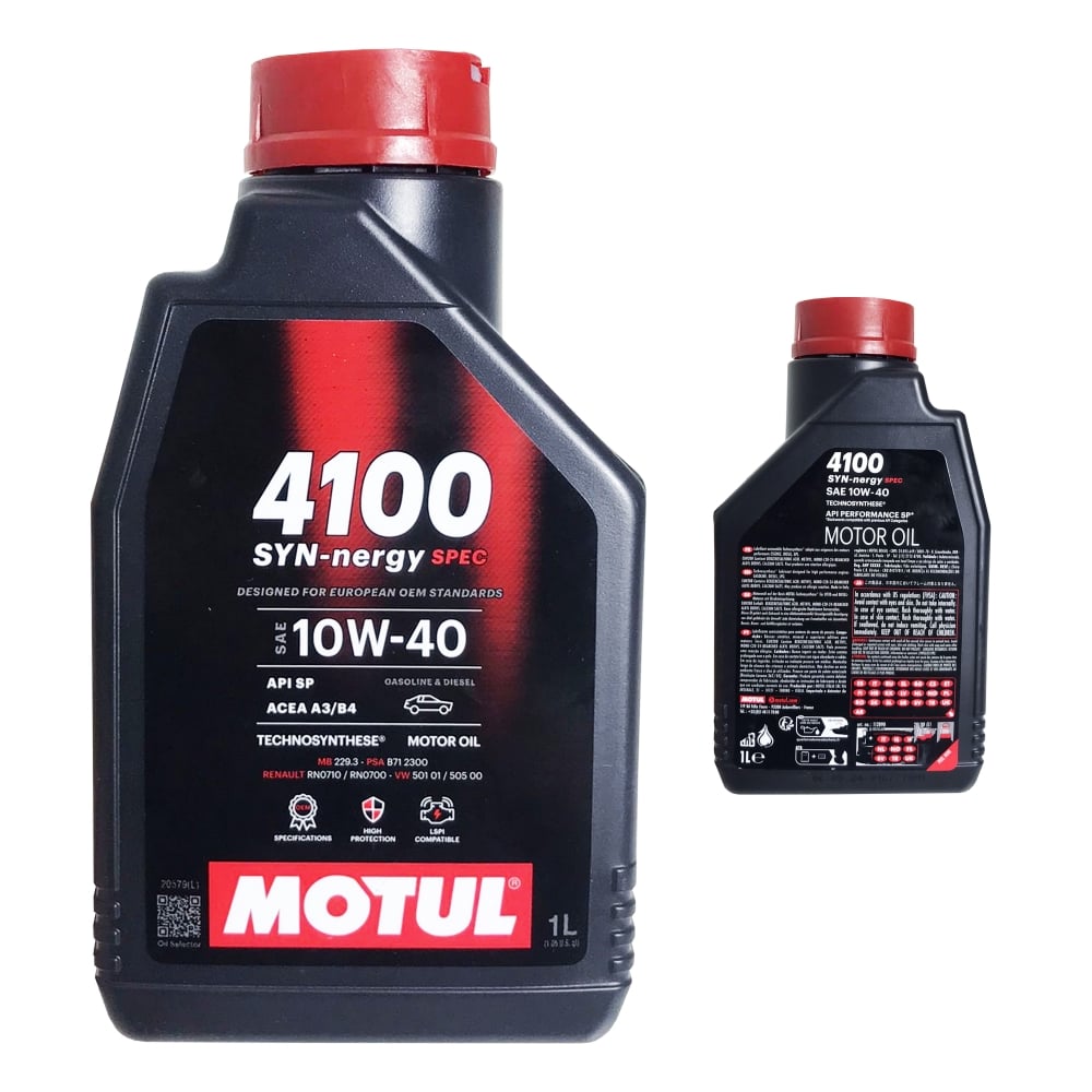 MOTUL 1L - 10W40 4100 SYN-NERGY SPEC