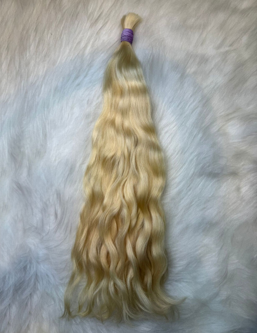 Cabelo Brasileiro Loiro Ondulado 65 CM