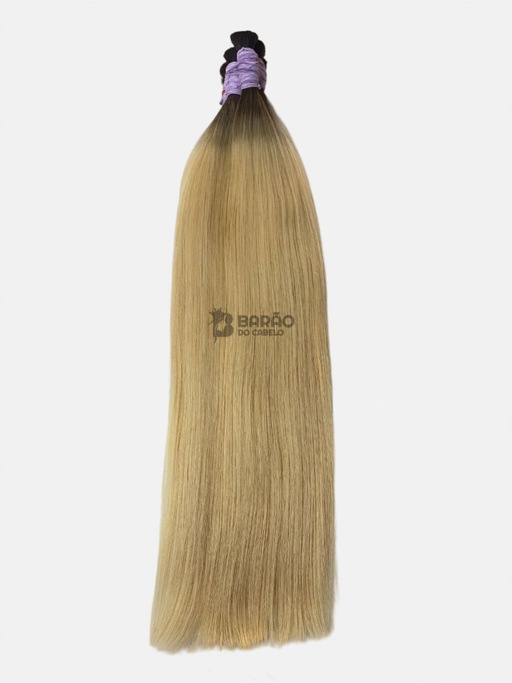 Cabelo Loiro Vietnamita Raiz Esfumada 75 CM