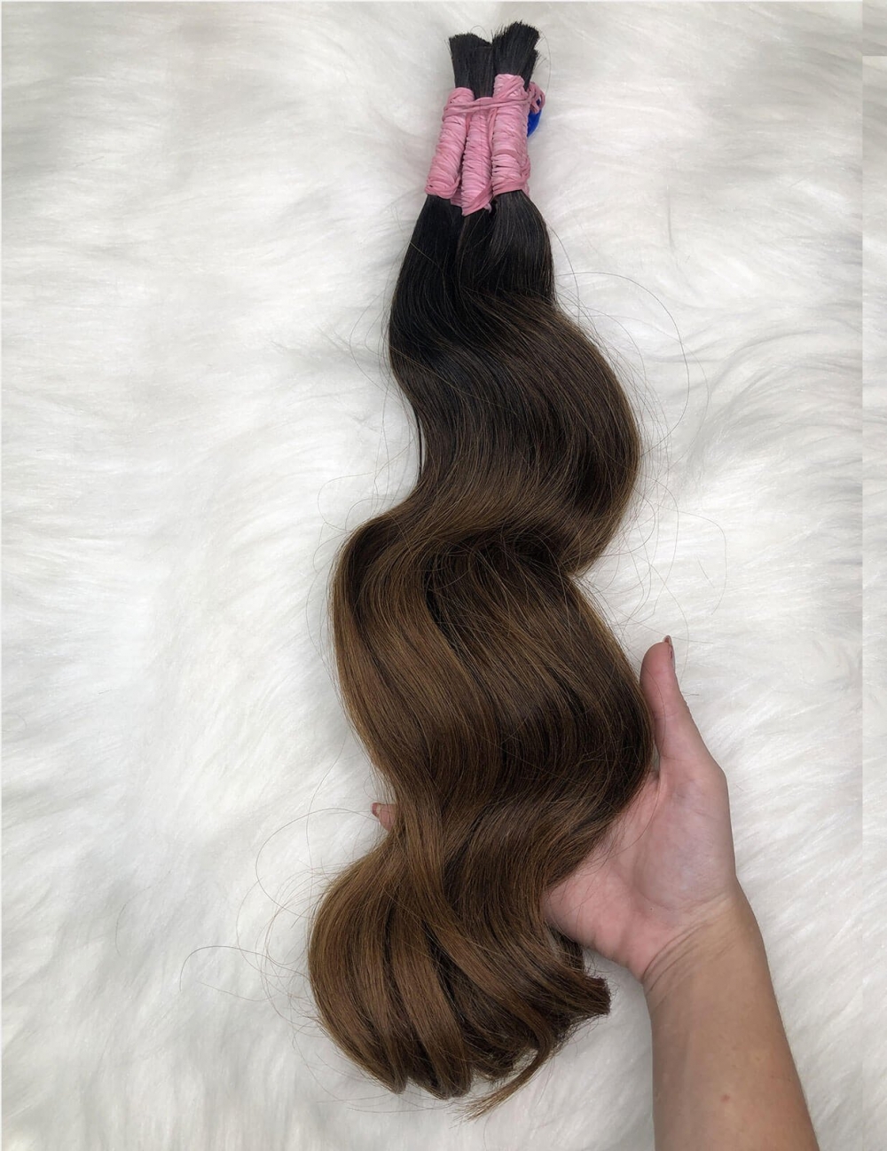 Cabelo Brasileiro 50 CM Loiro acobreado