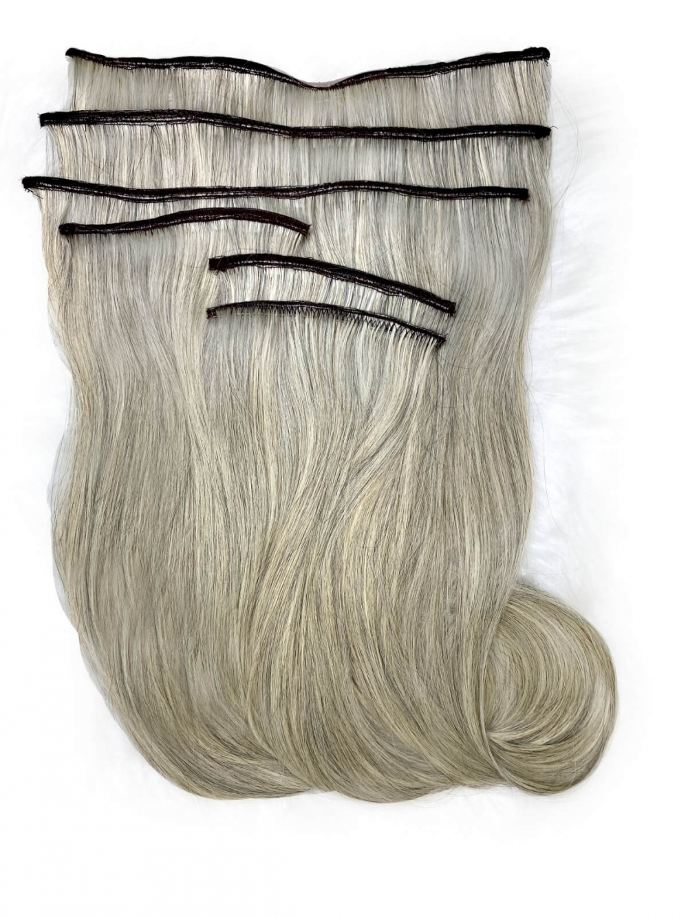 Cabelo Loiro na Tela de Ponto Americano 65 CM