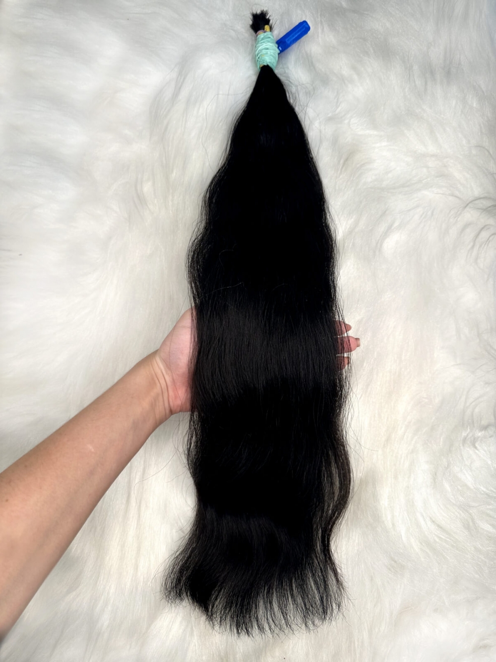 Cabelo Brasileiro Leves Ondas 60 CM 54 Gramas