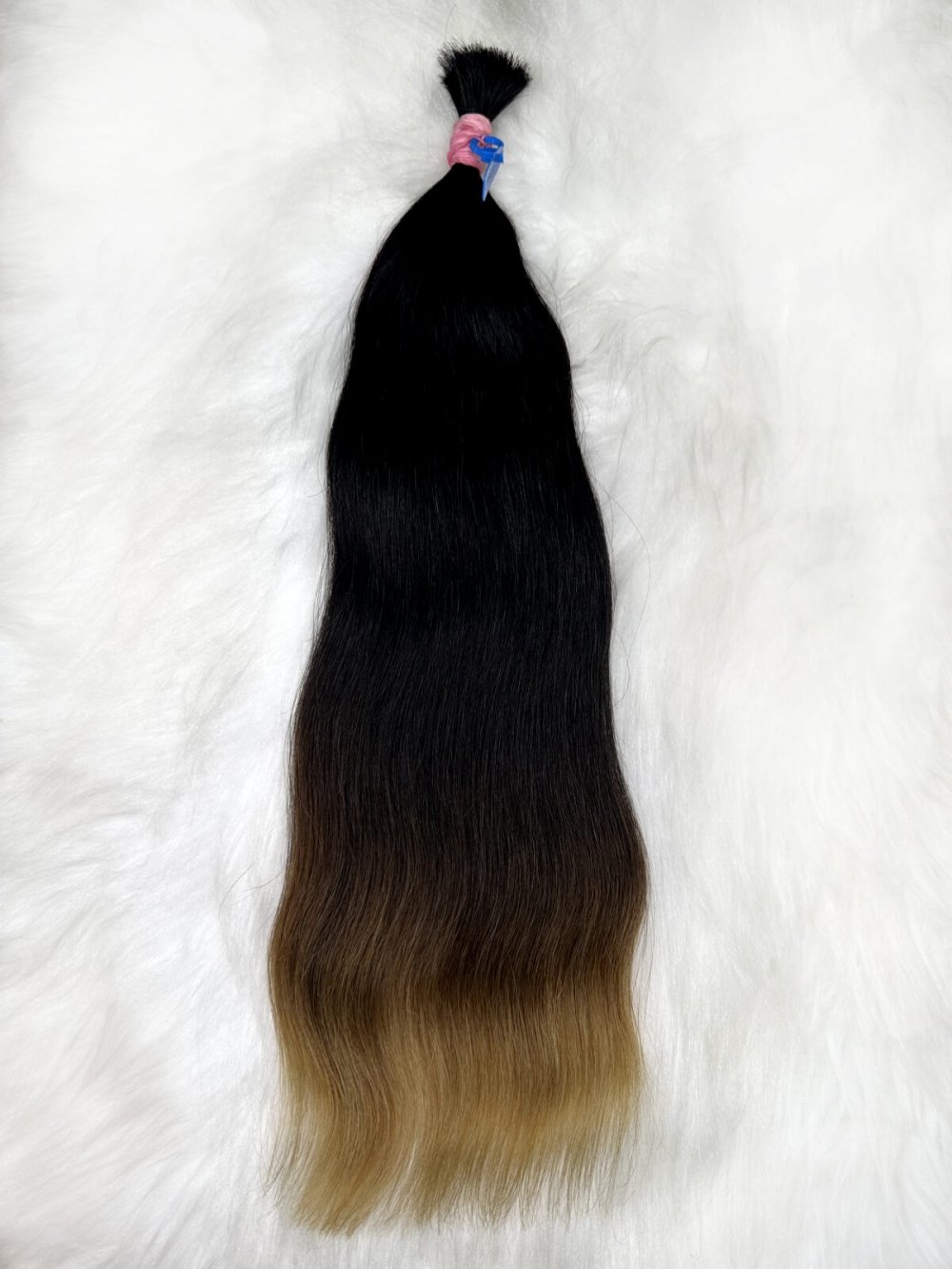 Cabelo Brasileiro Levemente Ondulado 55 CM Ponta Clara 70 Gramas