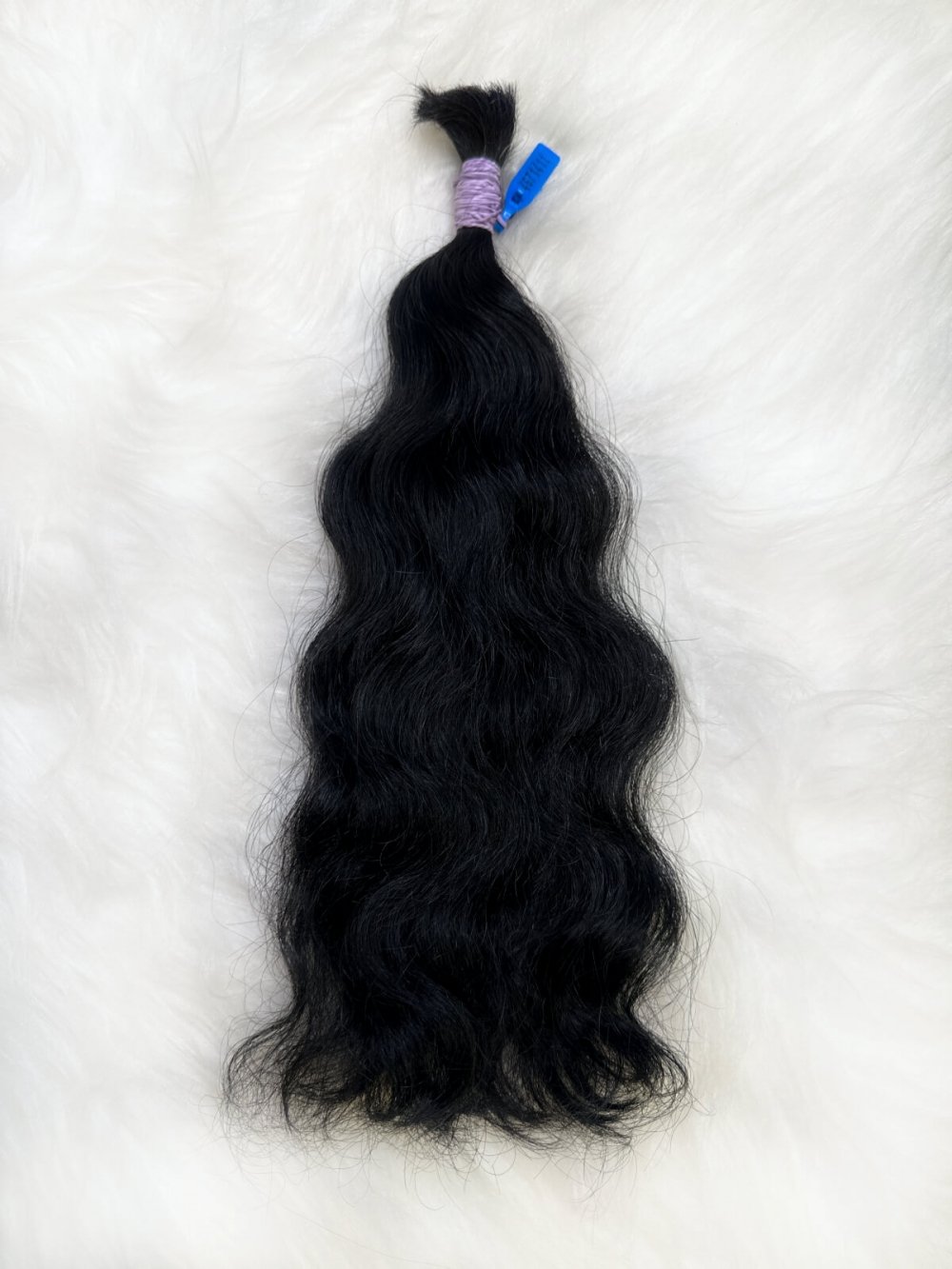 Cabelo Brasileiro Levemente Ondulado 45 CM 78 Gramas