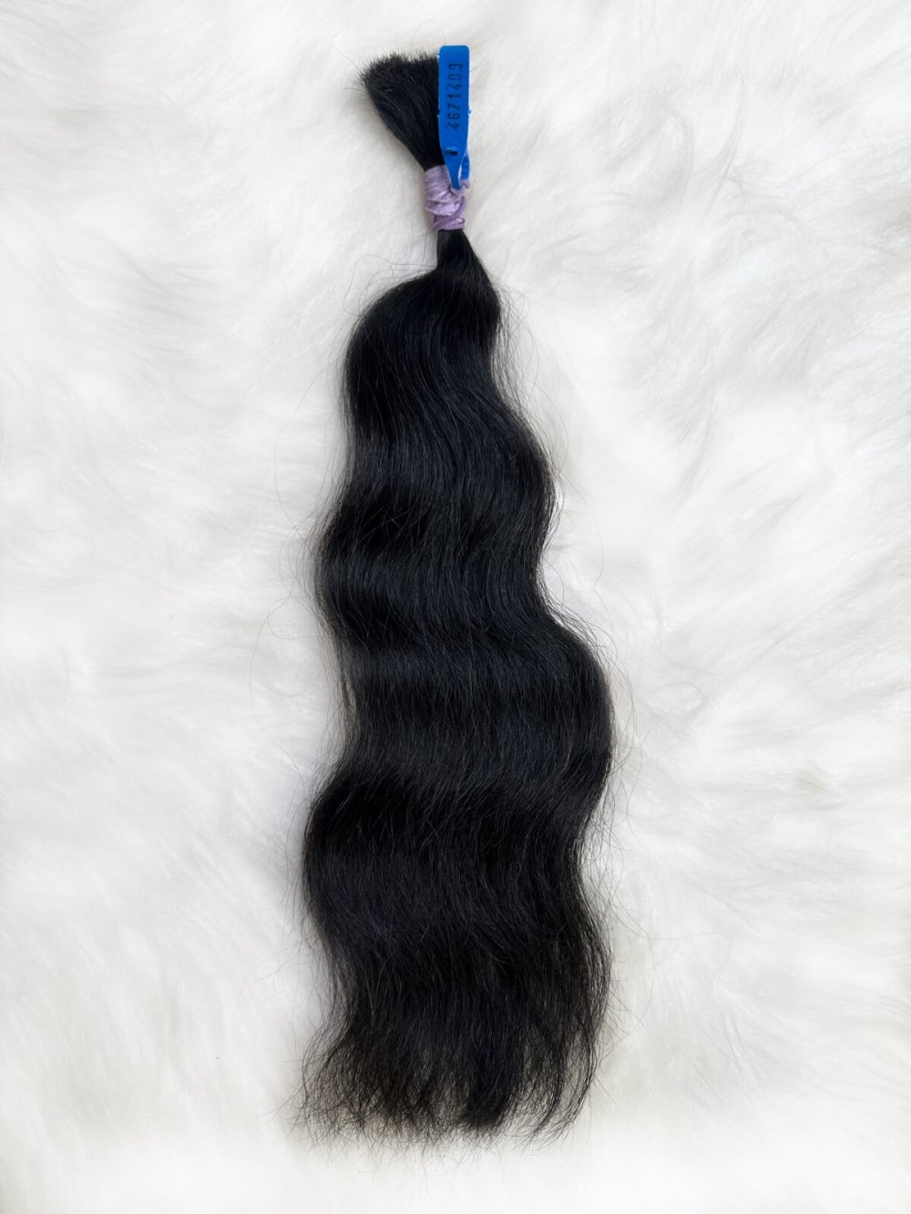 Cabelo Brasileiro Levemente Ondulado 45 CM 36 Gramas