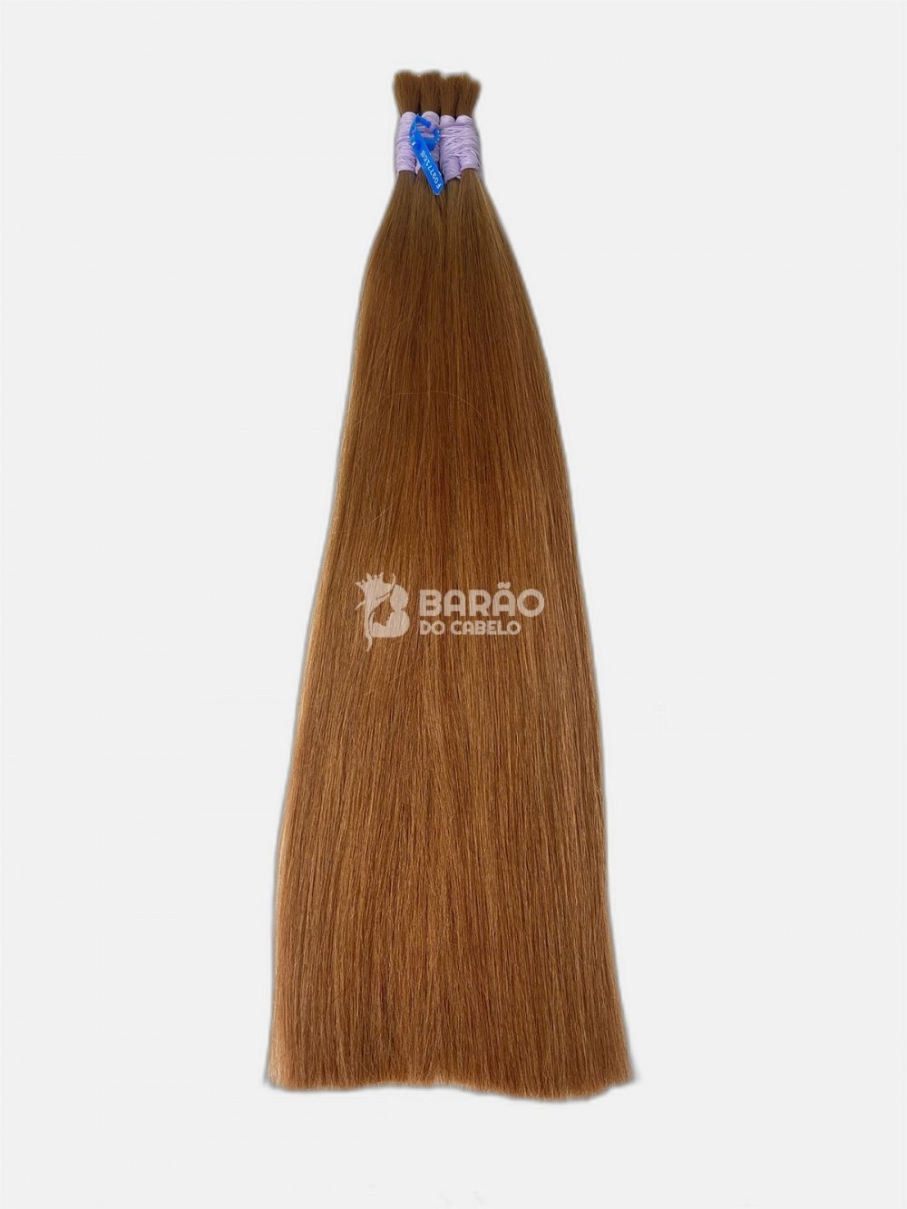 Cabelo Brasileiro Ruivo 55 CM - 60 Gramas