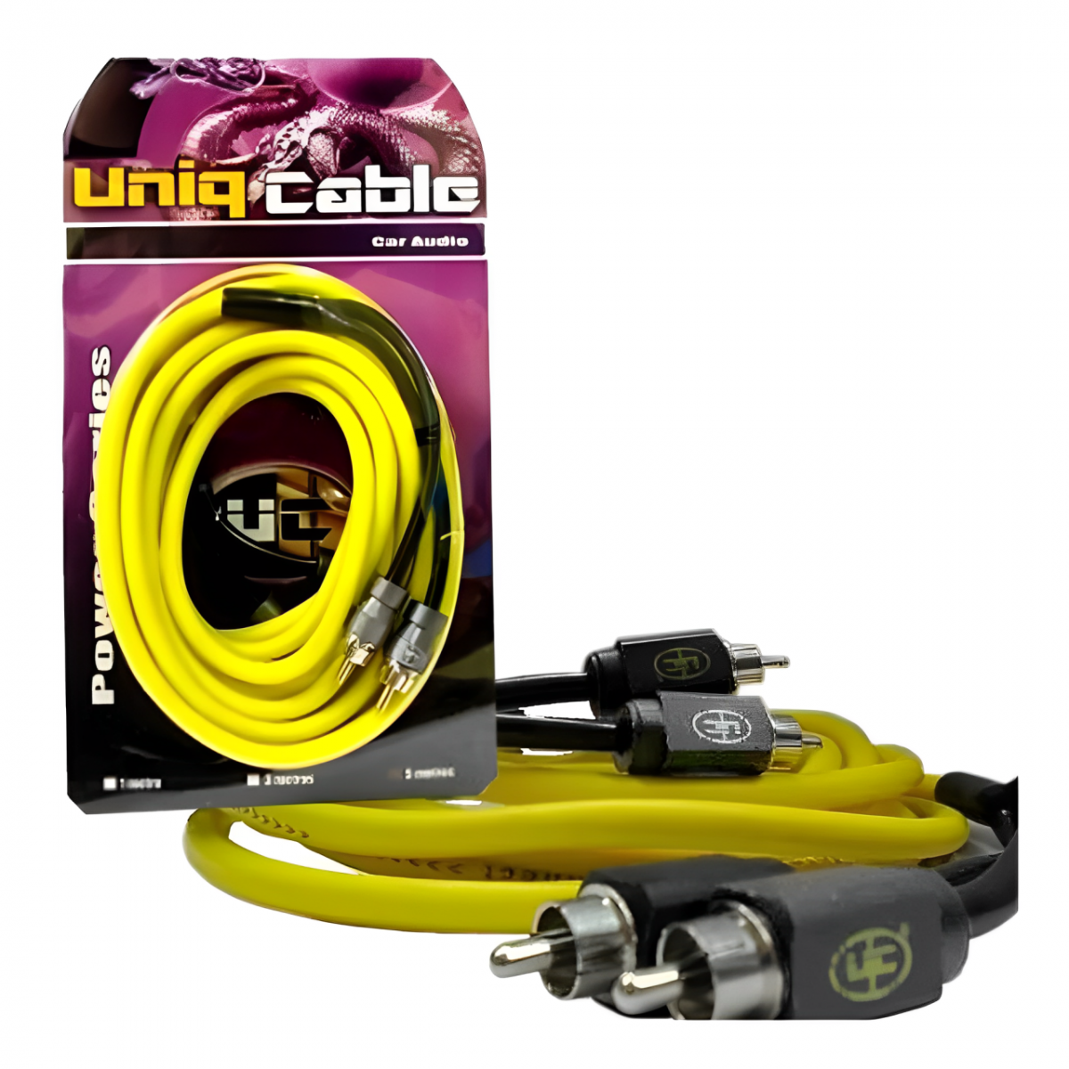 CABO RCA 3 METROS UNIQ CABLE SILICONADO