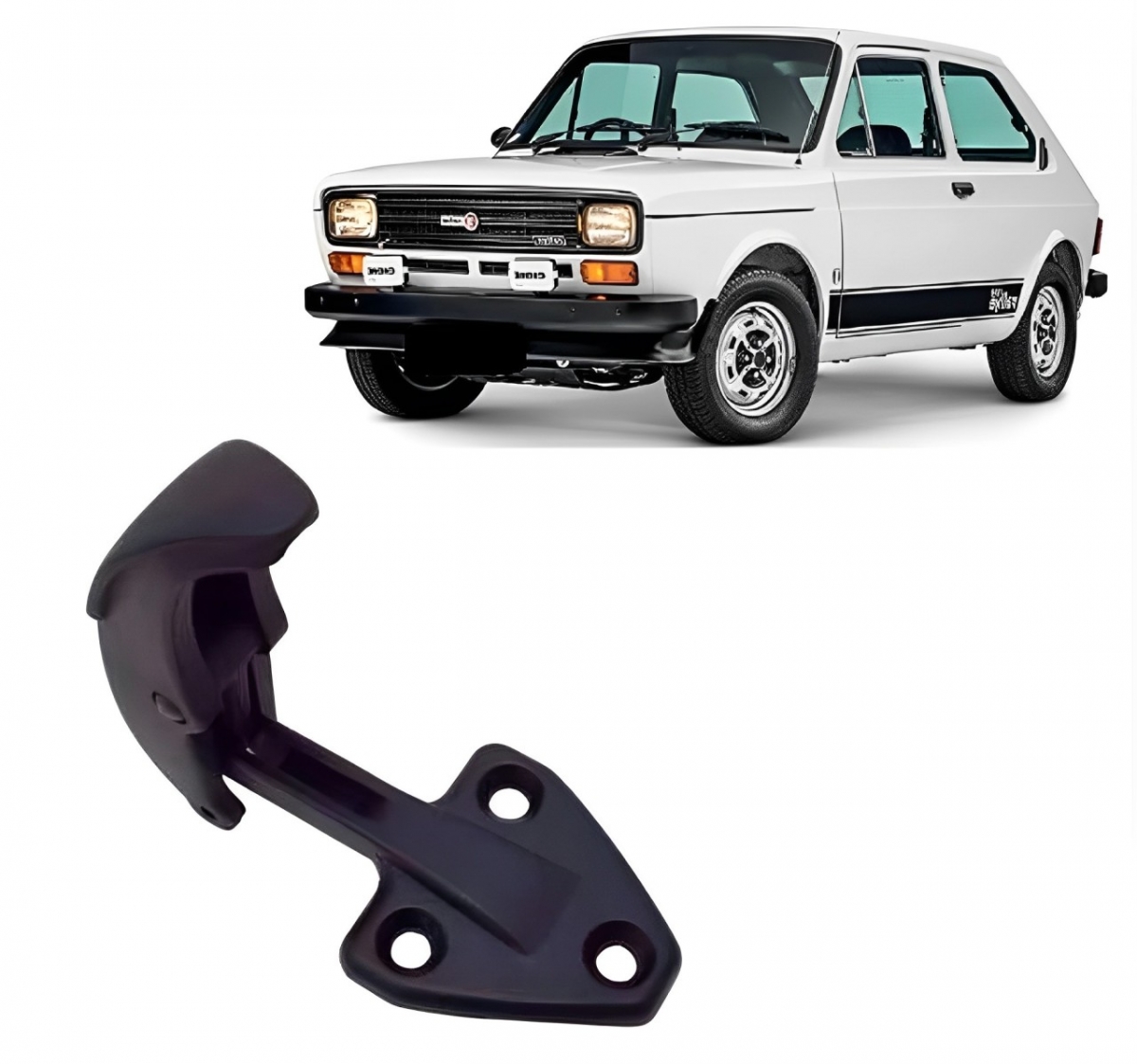 TRINCO JANELA BASCULANTE TRASEIRO - FIAT 147 1976 A 1987