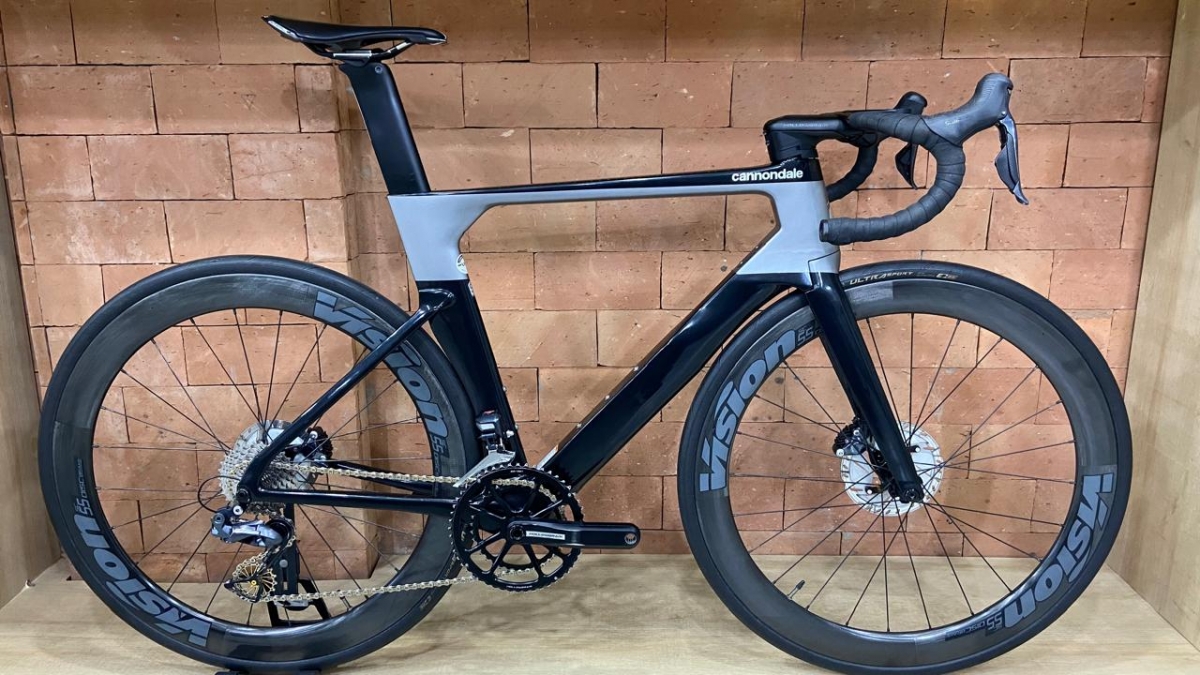 Bicicleta Cannondale SystemSix Carbon Ultegra- Tam 56 (Seminova)
