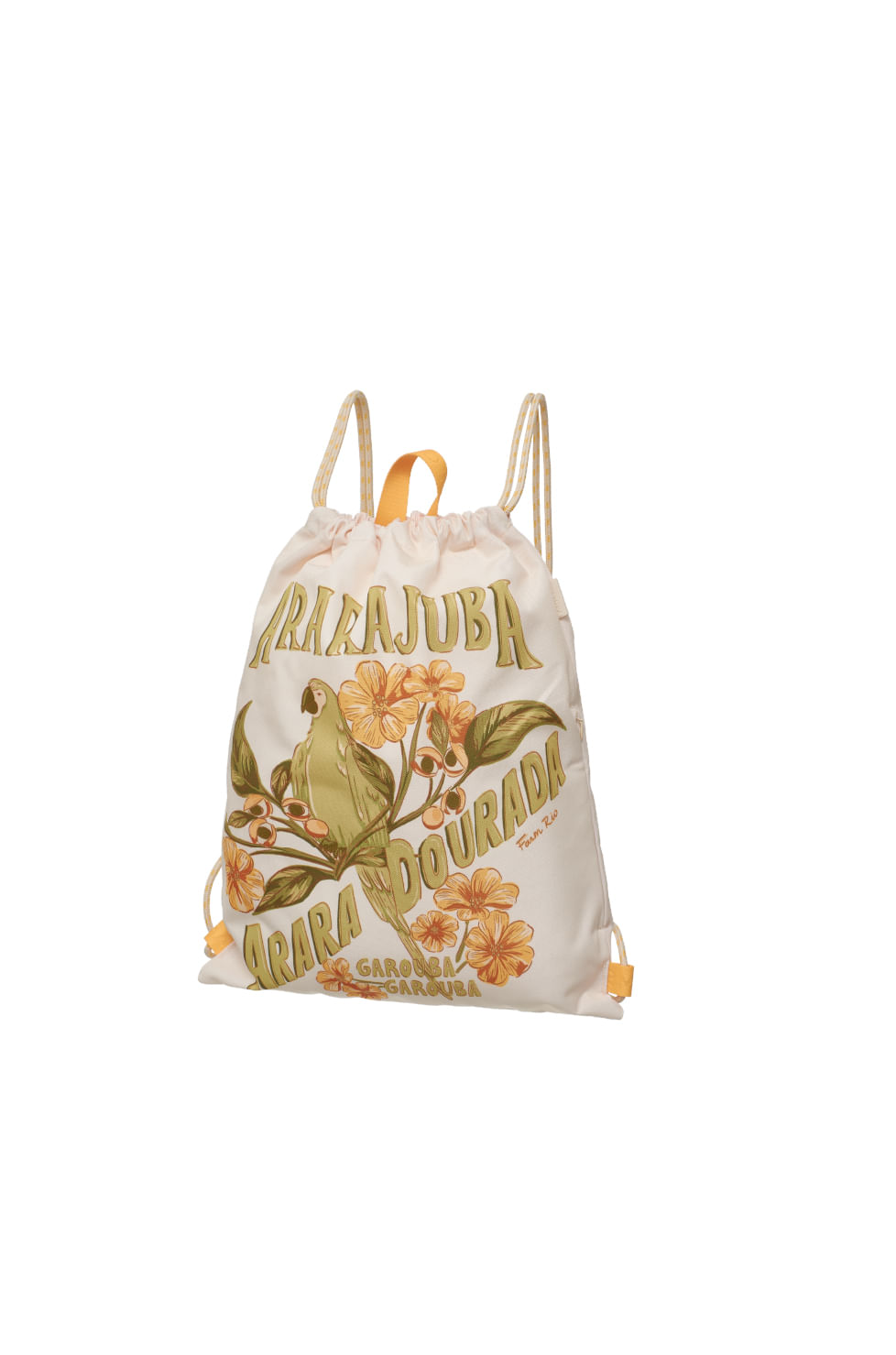 BOLSA FARM PRAIANA FLORAL ARARAJUBA