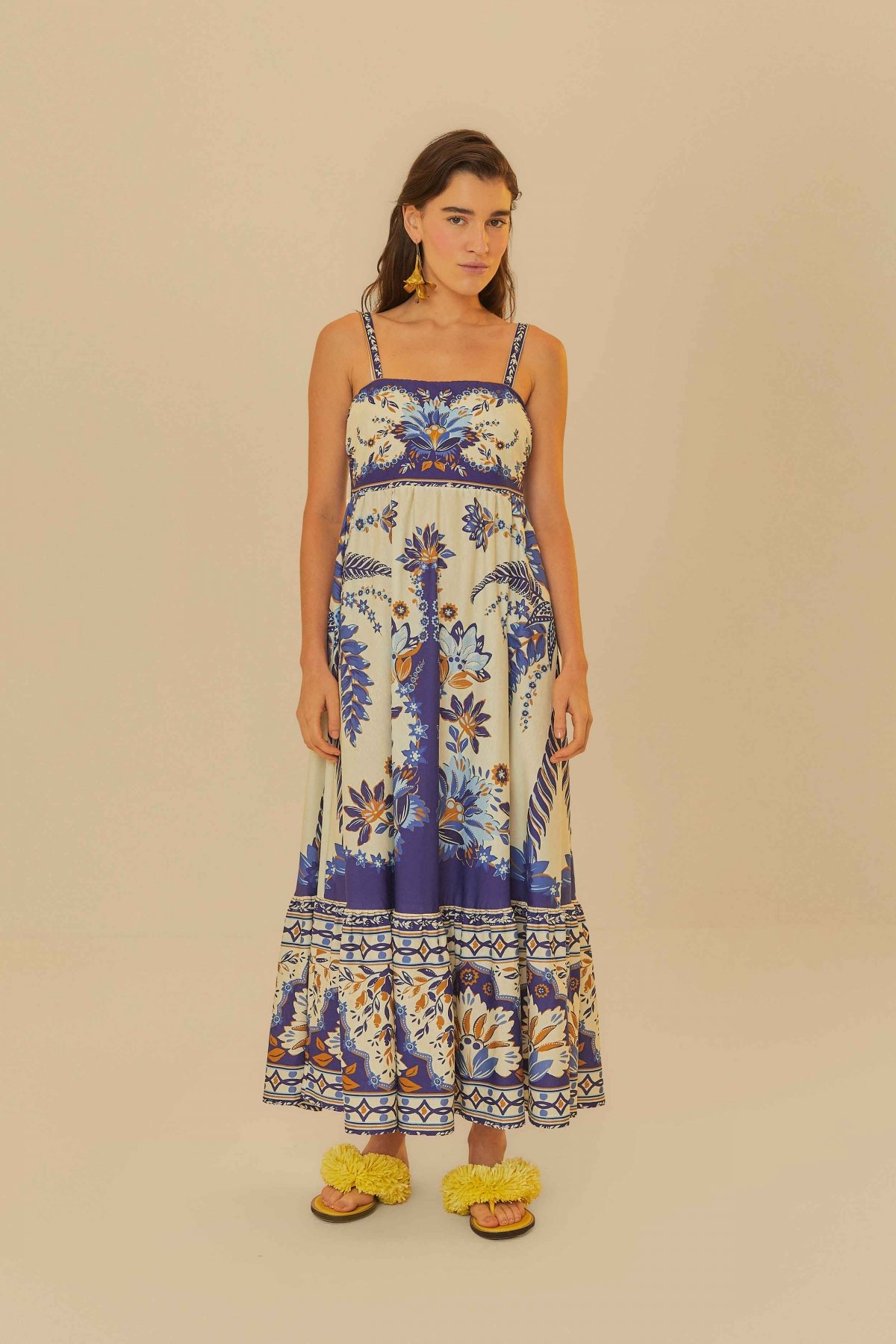 VESTIDO MIDI ENCANTO TROPICAL