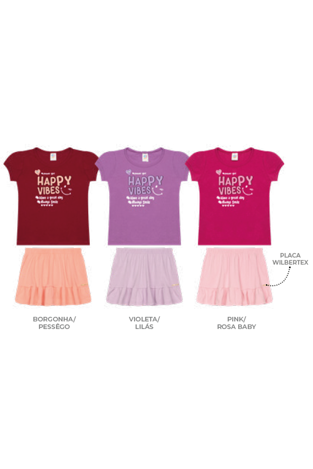 CJ FEM 4/6/8 BLUSA COM SILK HAPPY E SHORT SAIA COTTON