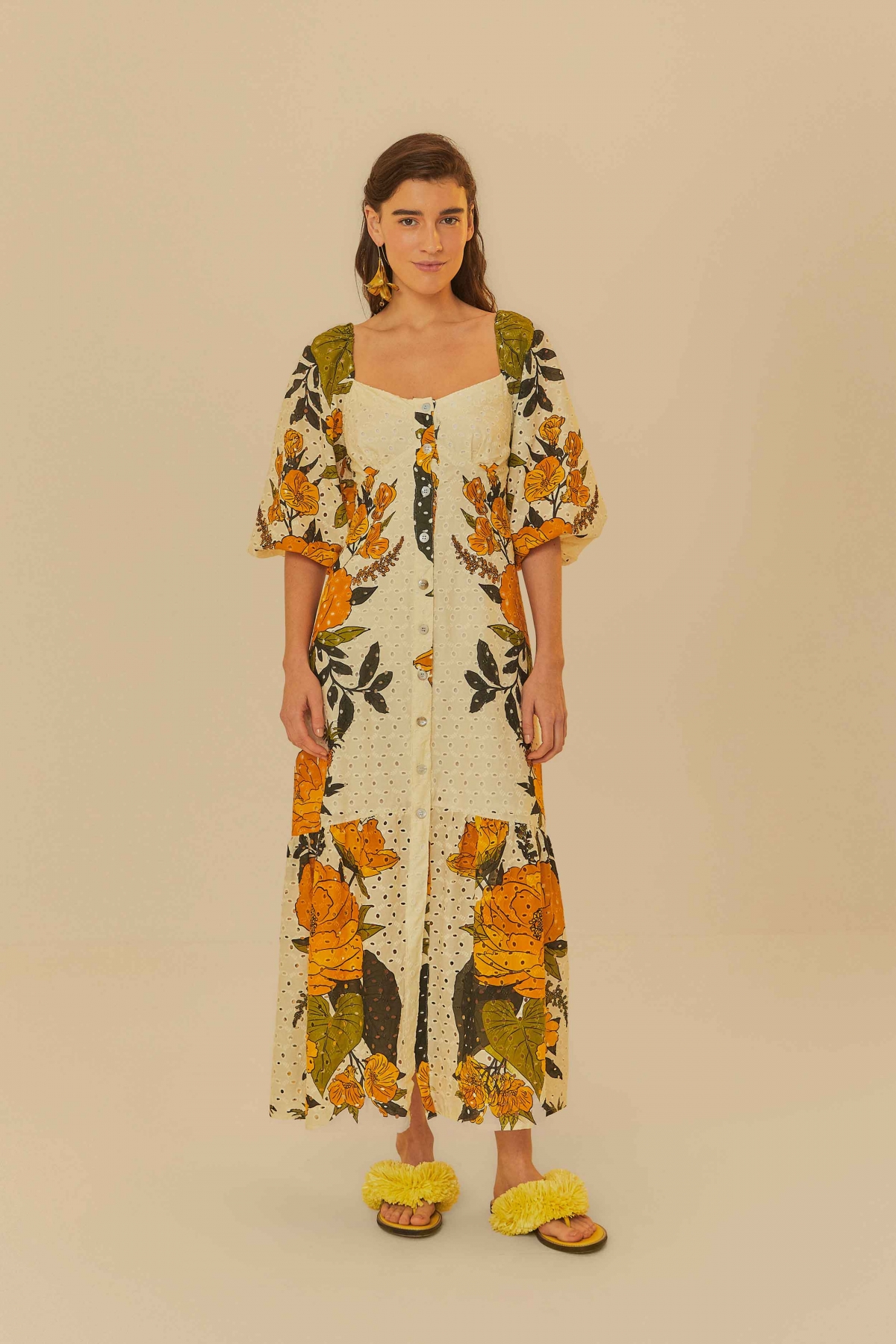VESTIDO LAISE JARDIM TRANQUILO