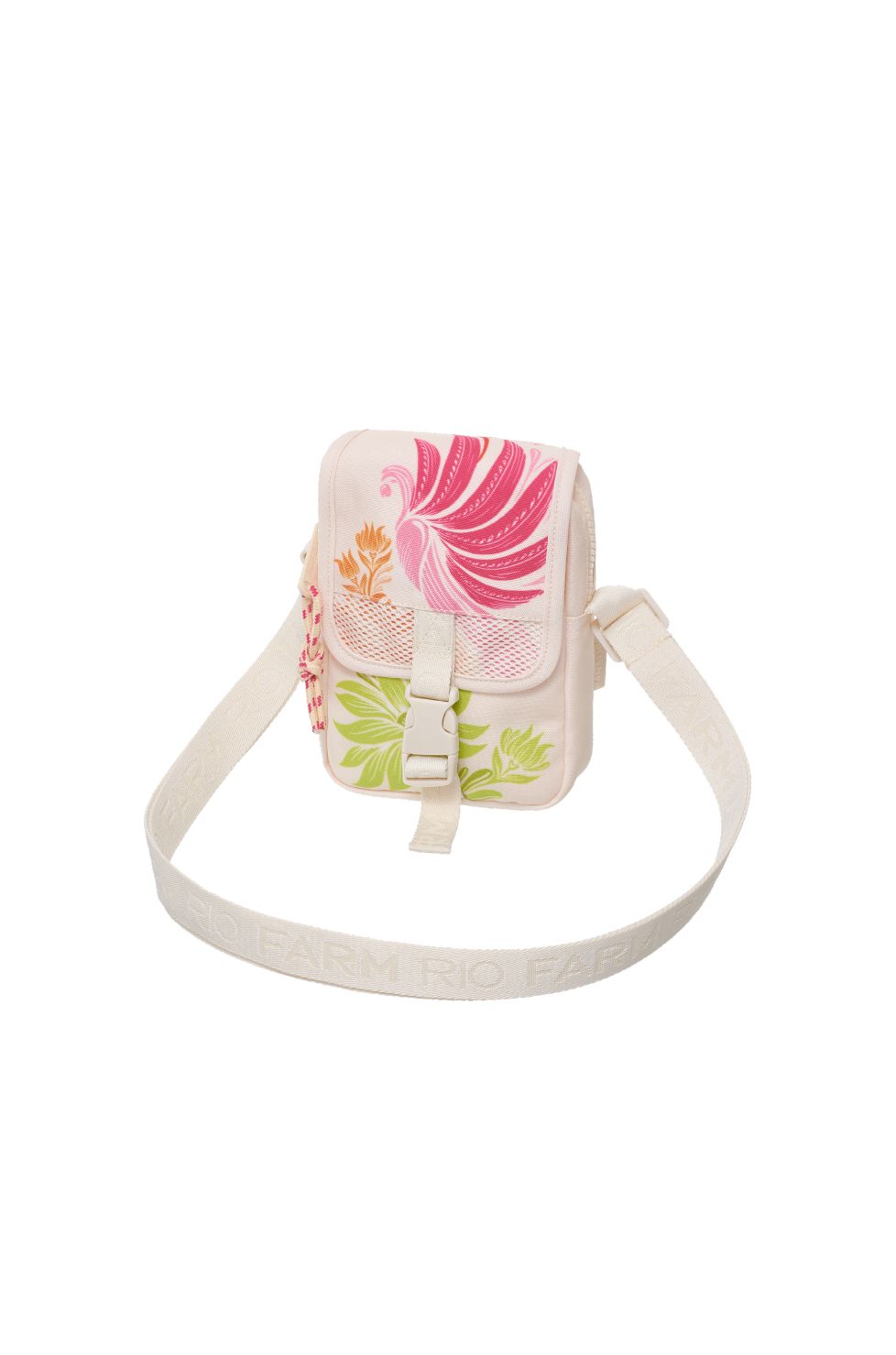 BOLSA FARM FERVO ARCO IRIS TROPICAL ESTAMPADA