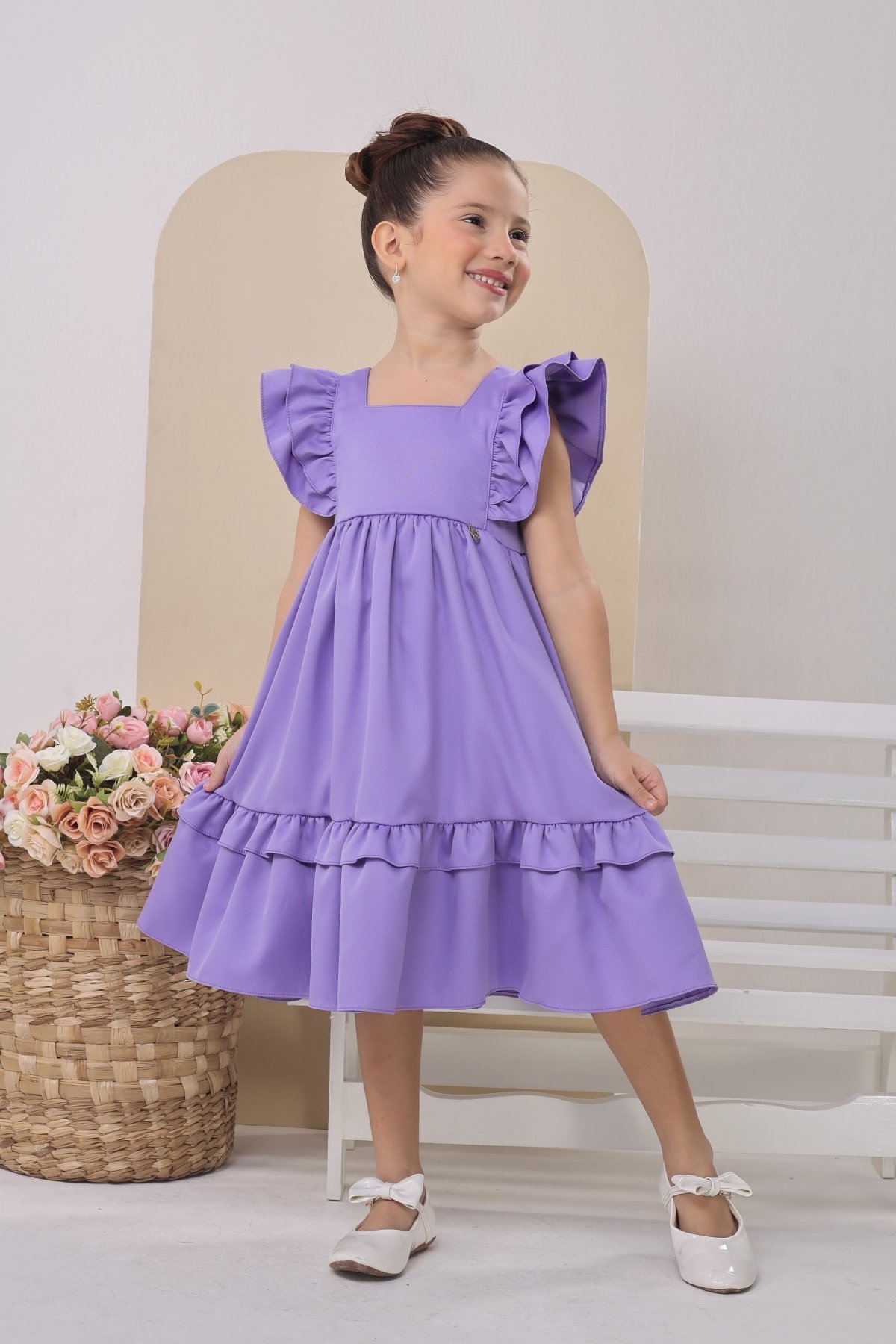 Vestido LUXO Lilás (Premium) 