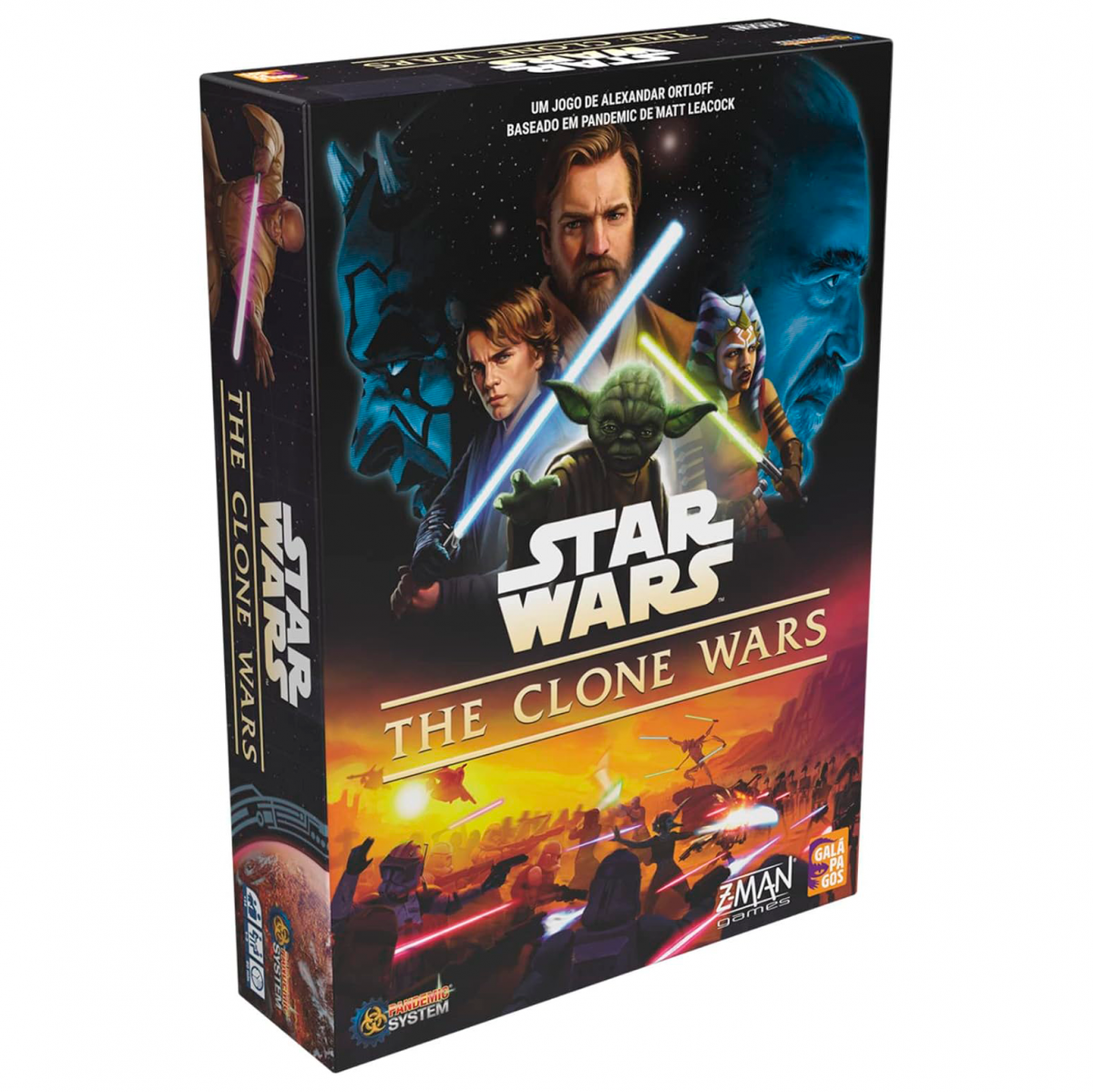 STAR WARS: THE CLONE WARS JOGO DE TABULEIRO