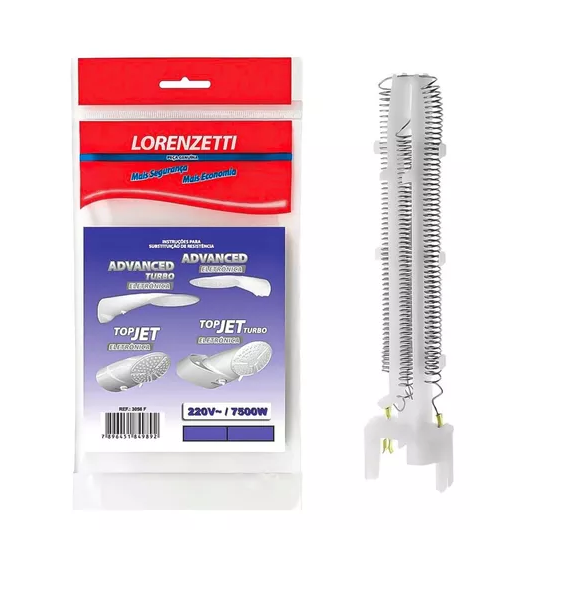 Resistência Eletrônica ADVANC/TOPJET 7500W 220V 3056F - LORENZETTI