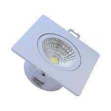 Spot de Led de Embutir Quadrado 05W 6500K Luz Branca Fria - Elgin