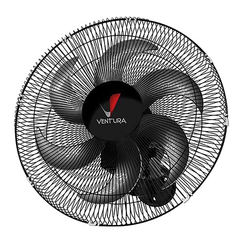 Ventilador de Parede 60CM Bivolt Preto - DELTA VENTU