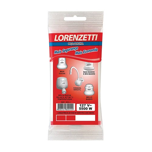 Resistência L_C DUCHA 055J 5500W 127V - LORENZETTI