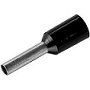 Terminal Tubular Simples Preto 1,5 mm