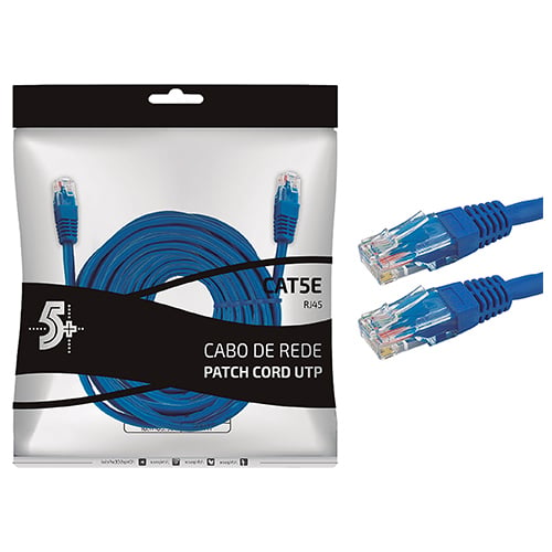 Fio Cabo Rede PATCH CORD RJ45 03MT - INJET