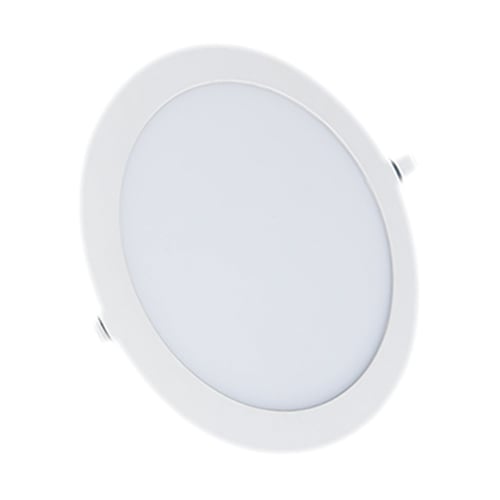 Luminária de Led de Embutir Redondo 12W 6500K 17CM Luz Branca Fria