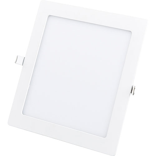 Luminária de Led de Embutir Quadrado 12W 6500K 17CM Luz Branca Fria