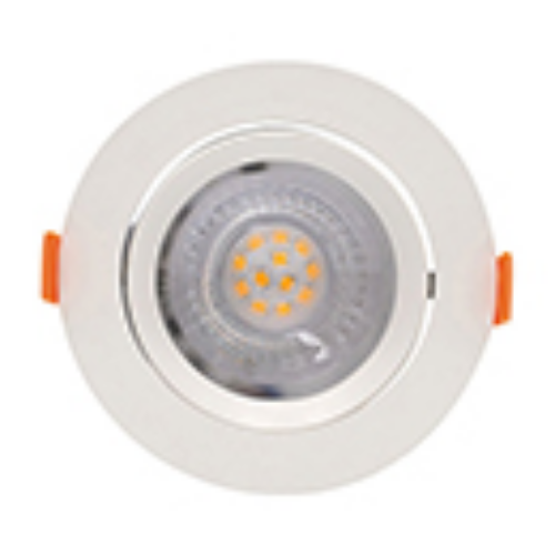 Spot de Led de Embutir Redondo 05W 6500K Luz Branca Fria