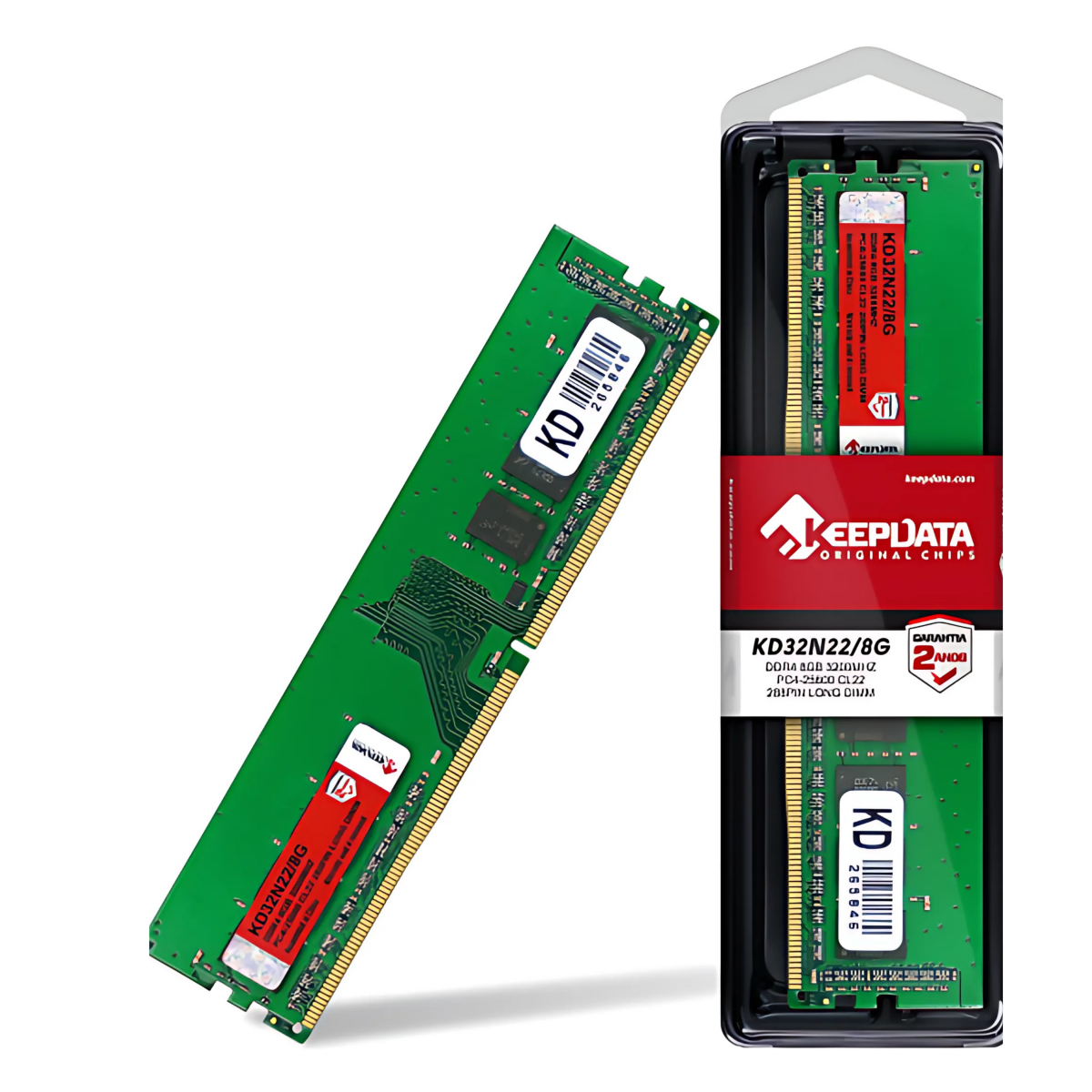 Memória Ram Desktop DDR4 8GB 3200mhz kd32n22 Keepdata