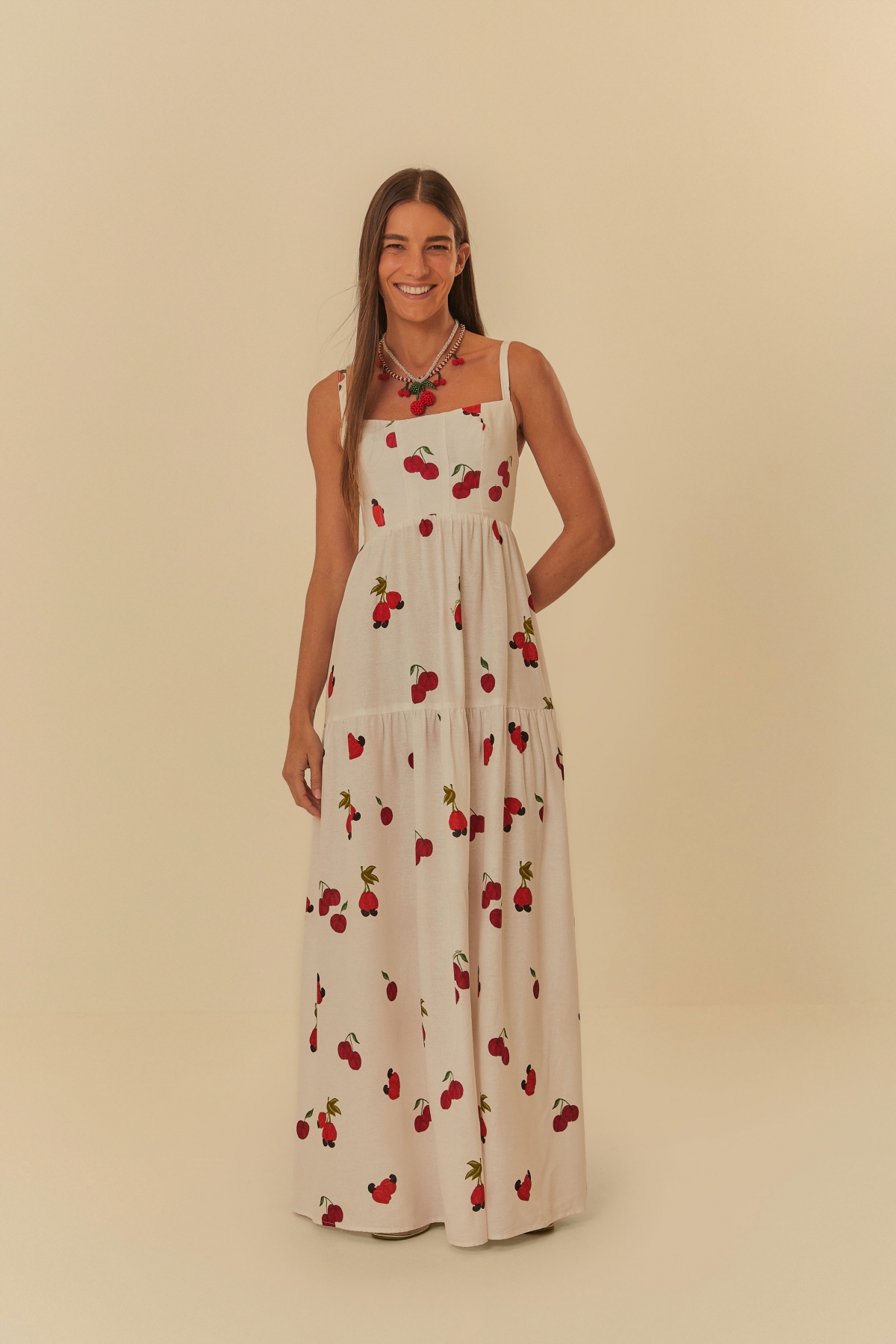 VESTIDO CROPPED FRUTINHA DE MESA