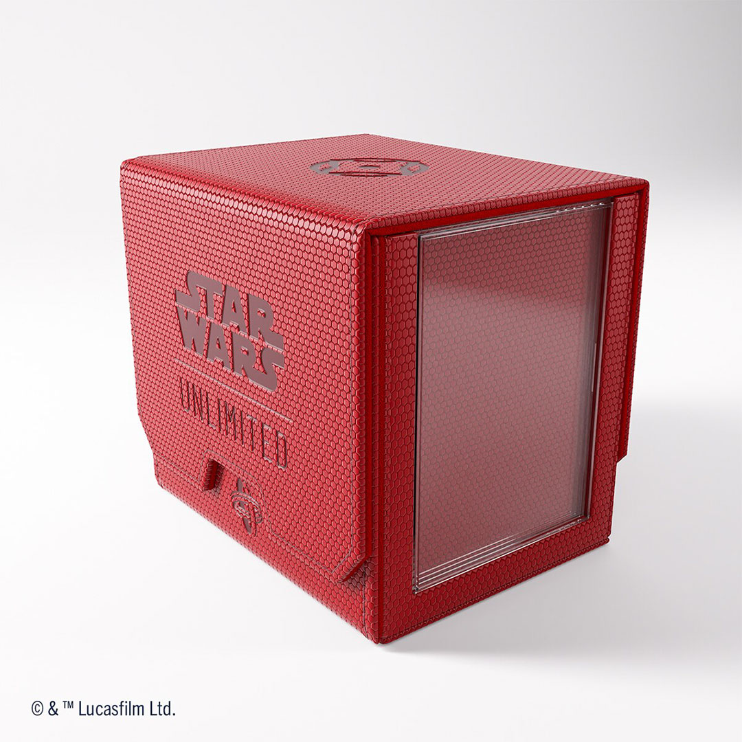 DECK BOX STAR WARS UNLIMITED DECK POD - VERMELHO