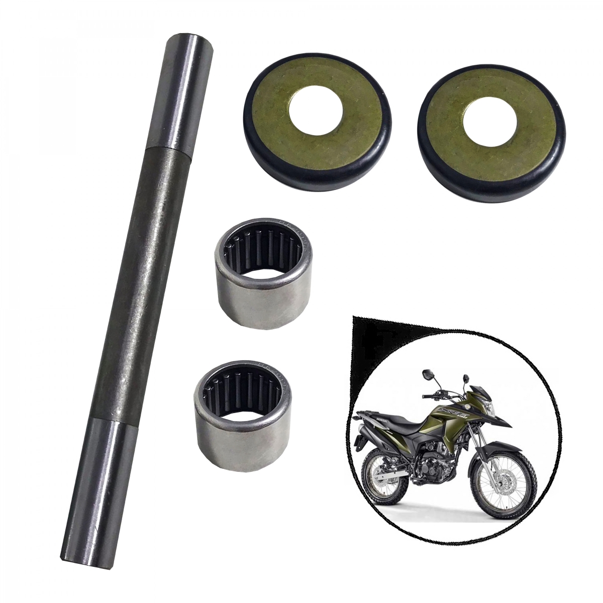 Kit Bucha Balança Honda Bros 160 2016 A 2024 Mod Original