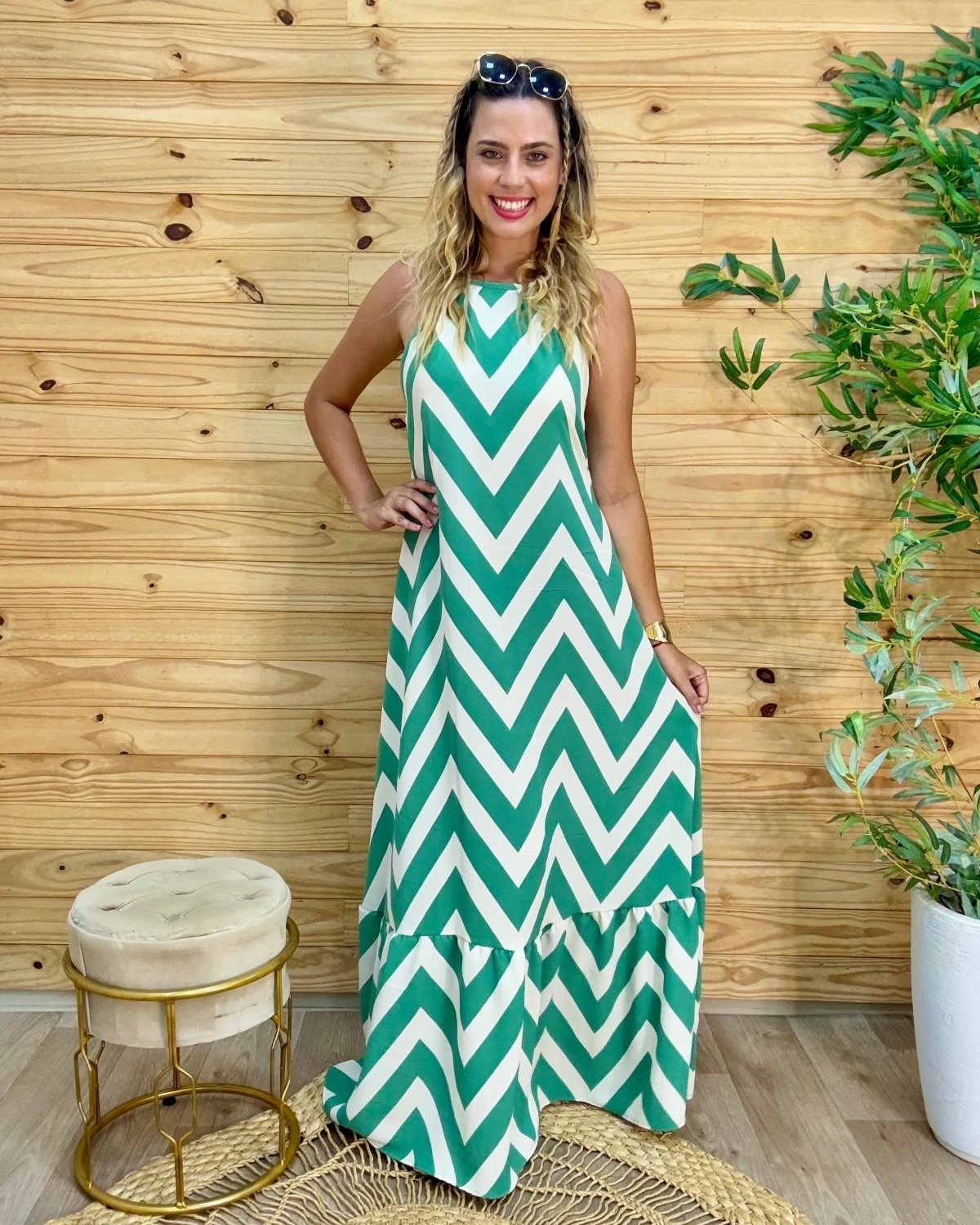 VESTIDO INGRIDY VERDE