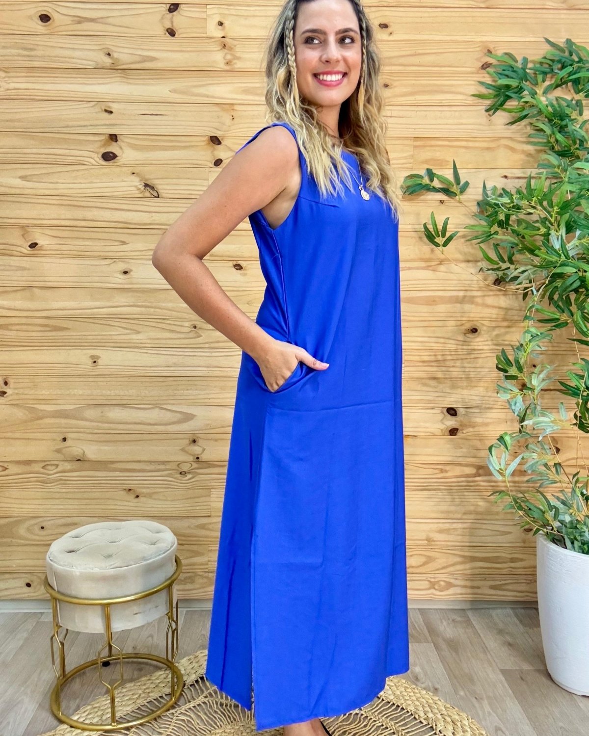 VESTIDO RENATA AZUL