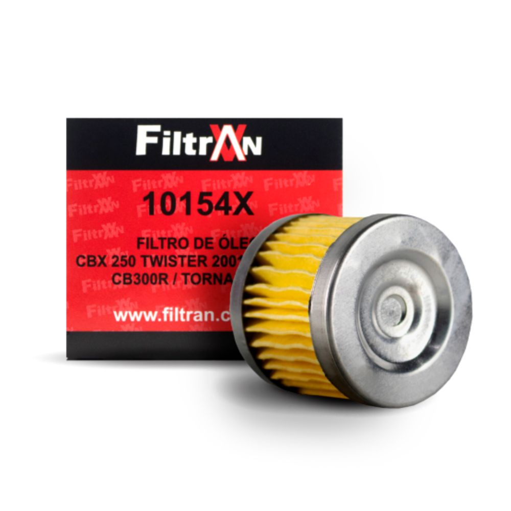 Filtro Óleo Filtran | Tornado 250 | Twister 250 | Falcon 400 | Sahara 300 | Xre 300 | CB 300