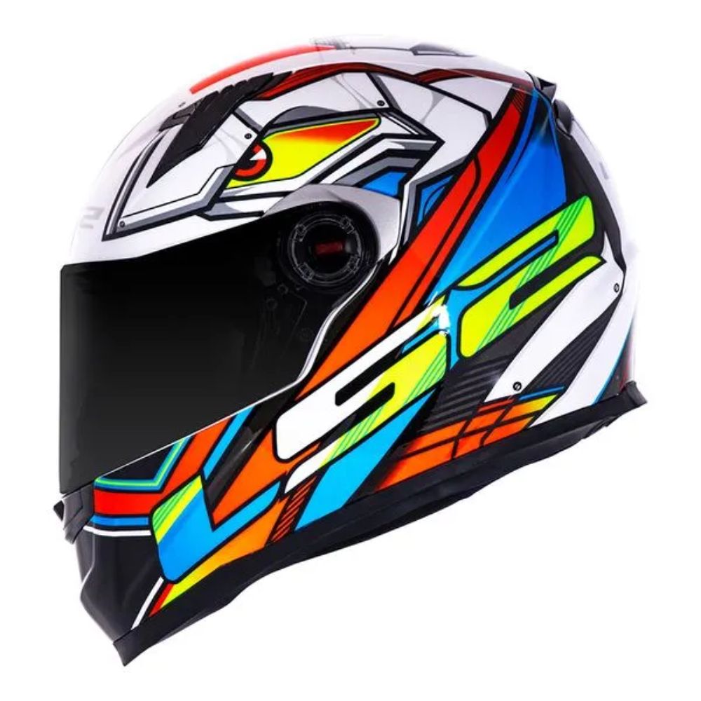 Capacete LS2 | FF358 | Xdron | Neon Orange 