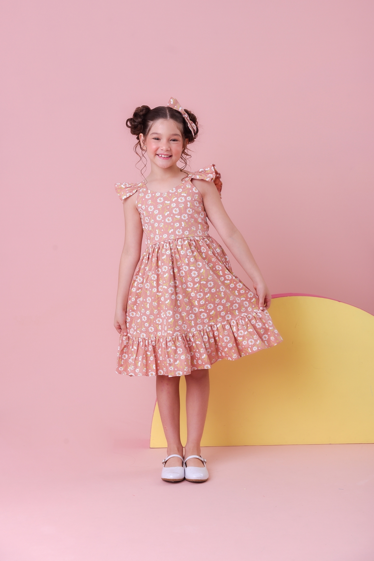 Vestido Aurora Kids Estampado